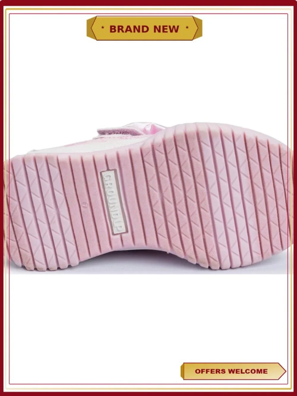 Toddler Girls Ballet Sneaker with Adjustable Strap